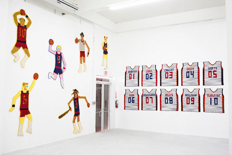 Installation view, The Best Little Whore House in Texas at Roberto Paradise, Caroline Wells Chandler