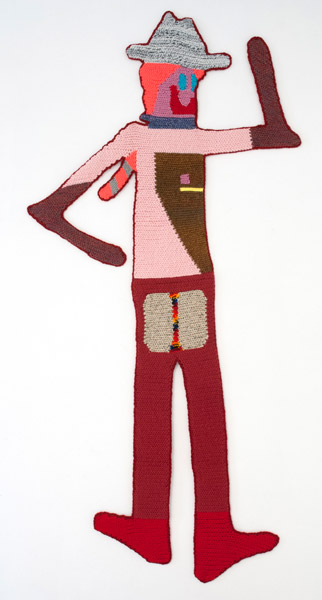 Ello' Tiger, 2015 | Hand crocheted assorted wool