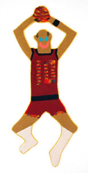 Dream Team: Jean Dubuffet, 2015 | Hand crocheted assorted wool