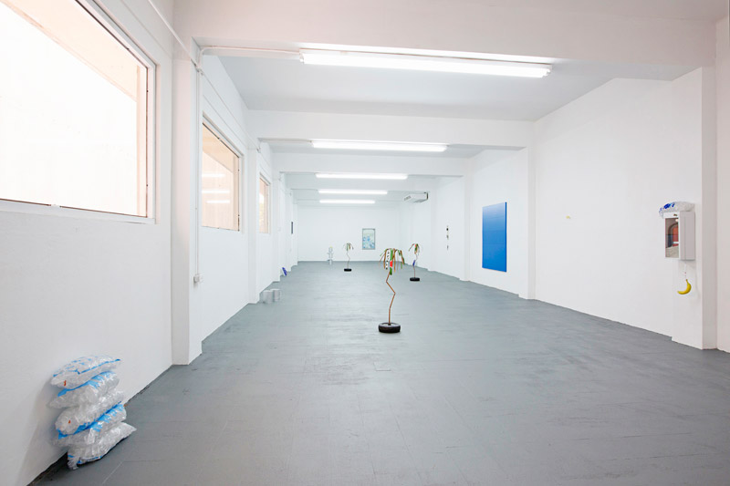 Installation view, Freezer Fever at Roberto Paradise, Chris Bradley