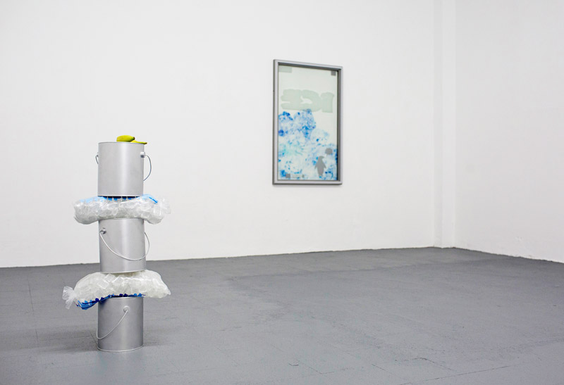 Installation view, Freezer Fever at Roberto Paradise, Chris Bradley