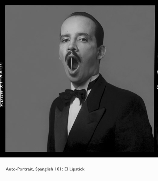 Spanglish 101:El Lipstick, 1988 | Archival Inkjet, 36'' x 36''