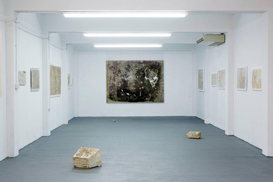 Installation view at Roberto Paradise | On the Media, El Cerro Leftovers, & 365 Days in the Tropical Rain Forest: Chemi Rosado Seijo's Studio Work From the Past 3 Years | Tyson Reeder