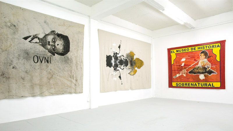 Installation view, Ya se acabó at Roberto Paradise, José Luis Vargas