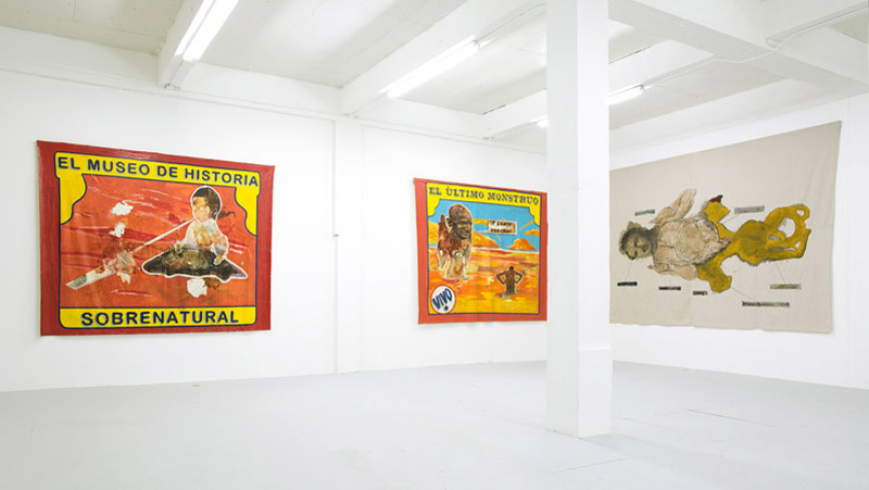 Installation view, Ya se acabó at Roberto Paradise, José Luis Vargas