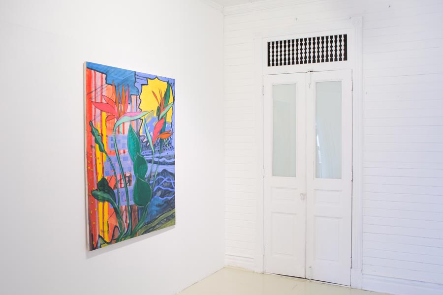 Installation view at Roberto Paradise | Esbaratyson | Tyson Reeder