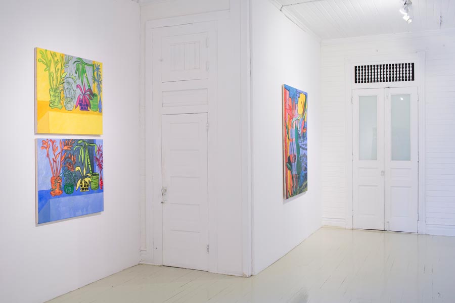 Installation view at Roberto Paradise | Esbaratyson | Tyson Reeder