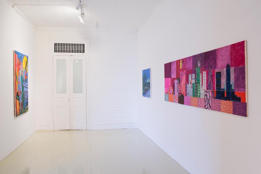 Installation view at Roberto Paradise | Esbaratyson | Tyson Reeder