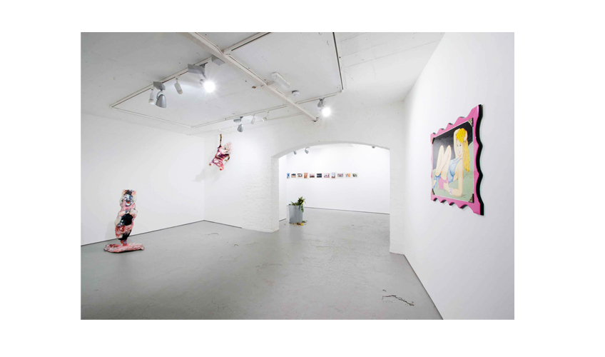 Installation view Roberto Paradise at Josh Lilley Gallery, London